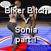 Biker Bitch vs Sonia